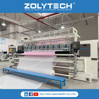 Automatic Bedding Machine Big Shuttle  Mattress Quilting Machine