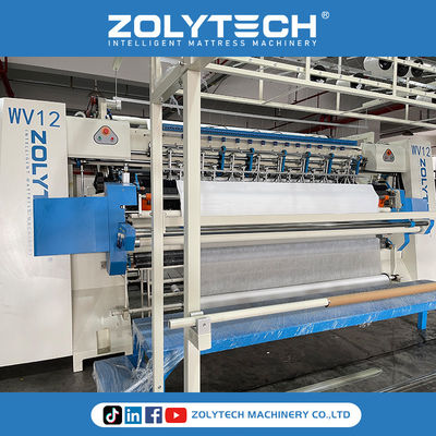 Computerized Quilting System Continuous Quilting For Mattress Production Line