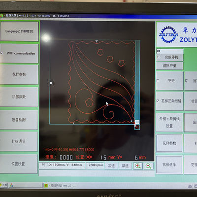 ZOLYTECH 3000rpm High Speed Single Needle Quilting Machine Used Mattress Machine ZLT-DZ1 DURKOPP ADLER Head