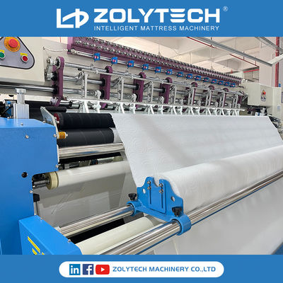 CE عالية السرعة آلة فراش المحوسبة 350 ميلا في الساعة نظام Zolytech اللحف