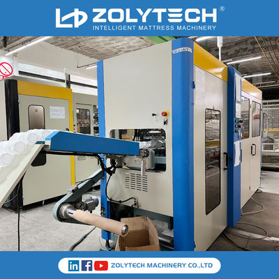 ZLT-PSD180 ارتفاع 100-250 مم آلة لف زنبرك الجيب بدون مكوك تعمل ZOLYTECH OEM