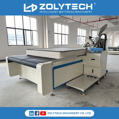 ZOLYTECH 300U ماكينة خياطة رأس أوتوماتيكية لشريط فراش حافة