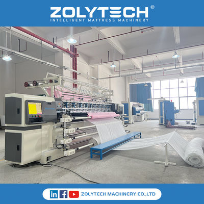 قفل غرز مستمر غطاء ZOLYTECH المفرش غطاء آلة للغطاءات