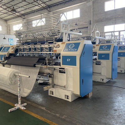 4.5KW X - حركة المحور 304.8 مم نظام خياطة اللحف التلقائي آلة خياطة اللحف المرتبة 60-130m / H