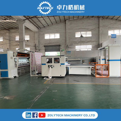 Hemming Station فراش وحدة Hemming آلة فراش نظام التشفيه