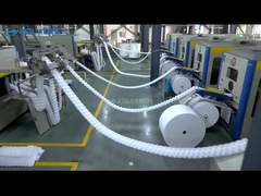 OEM خط إنتاج الربيع الجيب 380V / 220V الجيب الربيع اللف آلة نظام العمل غير المكوك